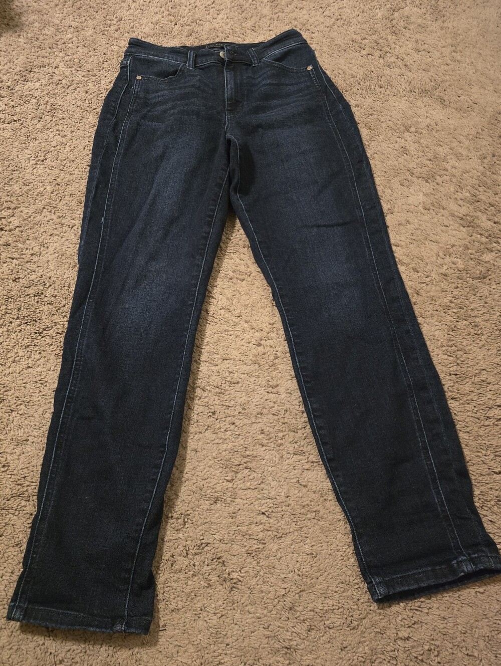 Judy Blue Women's Size 5 Boyfriend Fit JB82646DK High-waisted Dark Jeans